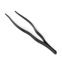 Rosendahl RÅ Kitchen Tongs, Gun Metallic, H: 0.6" By Rosendahl