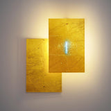 24 Karat Blau Flat Wall Lamp by Ingo Maurer - View 3