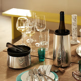 Rosendahl Grand Cru Barware Ice Bucket, Steel, H: 4.3" By Rosendahl