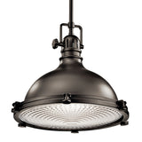 Hatteras Bay Dome Pendant Olde Bronze 18 Inch
