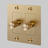 2G Dimmer Brass By Buster And Punch Side View
