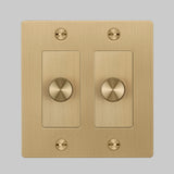 2G Dimmer Brass By Buster And Punch