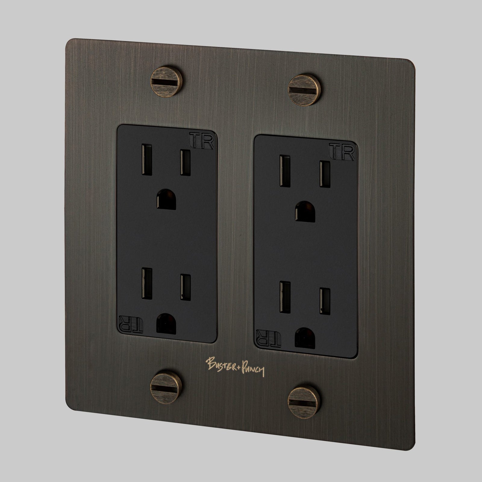 値下済 Duplex Custom Designed Cases63×30×69 2G_Duplex_Outlet_Smoked_Bronze