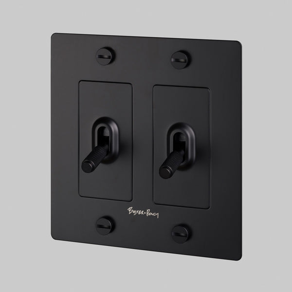 2G Toggle Switch Black By Buster And Punch Side View
