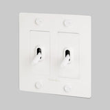2G Toggle Switch White By Buster And Punch Side View