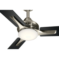 Kosmus Ceiling Fan Brushed Stainless Steel