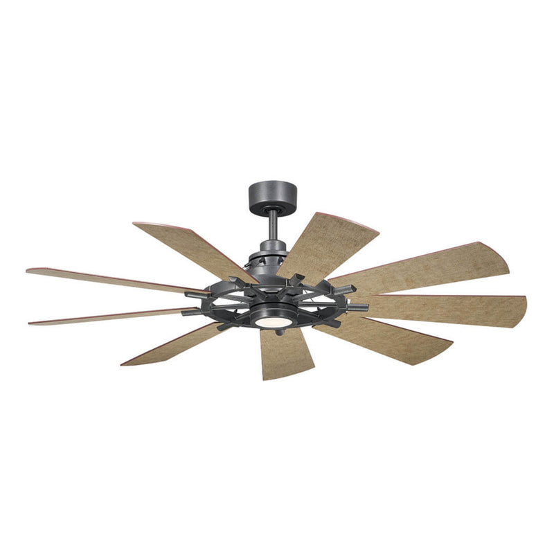 Gentry Ceiling Fan Anvil Iron 60 Inch