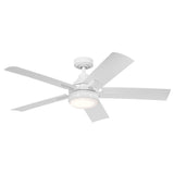 Tide LED Ceiling Fan White