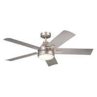 Tide LED Weather+ Ceiling Fan Brushed Nickel
