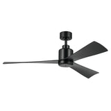 True Ceiling Fan Satin Black