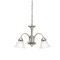 Wynberg 1 Tier Chandelier Brushed Nickel 3 Light
