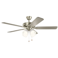 Basics Ceiling Fan Brushed Nickel