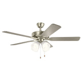 Basics Ceiling Fan Brushed Nickel