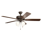 Basics Ceiling Fan Satin Natural Bronze