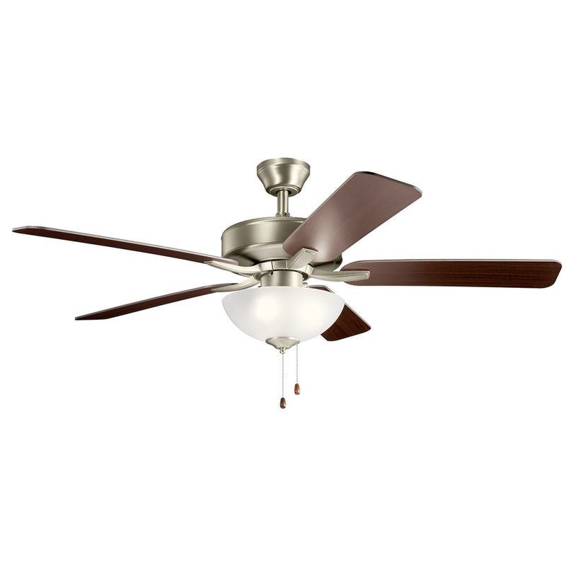 Basics Ceiling Fan Brushed Nickel