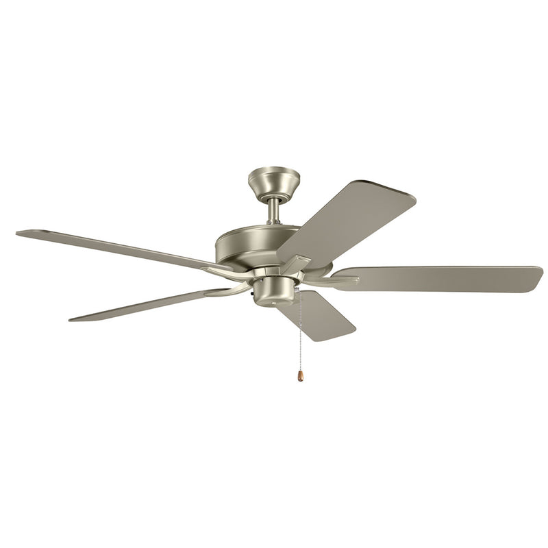 Basics Ceiling Fan Brushed Nickel