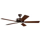Basics Ceiling Fan Satin Natural Bronze