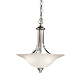 Dover Inverted Pendant Brushed Nickel