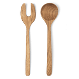 Kay Bojesen Menageri Cutlery Set, Oak, W: 11.4" By Kay Bojesen
