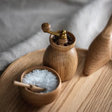 Kay Bojesen Menageri Pepper Mill, Oak, H: 3.7" By Kay Bojesen
