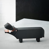 Kay Bojesen Hippo, Black, H: 4.9" By Kay Bojesen