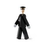 Kay Bojesen Police Officer, Black, H: 7.9" By Kay Bojesen