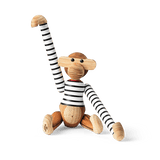 Kay Bojesen Monkey x Nørgaard paa Strøget, Medium White/Black By Kay Bojesen