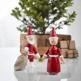 Kay Bojesen Santa Claus, Red/White, H: 7.7" By Kay Bojesen