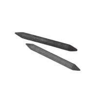 Kay Bojesen Spare Part for Standard Bearer Drumsticks, Black, 2 pcs. By Kay Bojesen