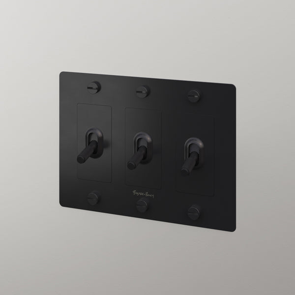 3G Toggle Switch Black By Buster And Punch Side View