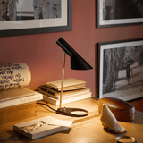 Arne Jacobsen Lamps Table Lamp, Pale Petroleum, H: 22" By Arne Jacobsen
