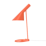 Arne Jacobsen Lamps Floor Lamp, Electric Orange, H: 51.2" By Arne Jacobsen