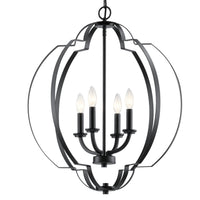 Voleta Foyer Pendant Black 22 Inch