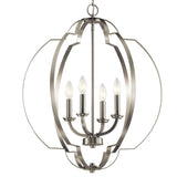 Voleta Foyer Pendant Brushed Nickel 22 Inch