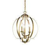 Voleta Pendant Natural Brass