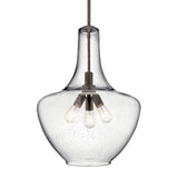 Everly Bell Pendant Olde Bronze 20 Inch