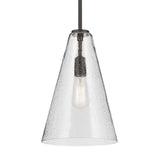 Everly Cone Pendant Olde Bronze 10.25 Inch