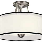 Lacey Ceiling Drum Semi Flush Light lifestyle 2