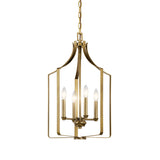 Morrigan Mini Chandelier Natural Brass