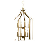 Morrigan Foyer Pendant Natural Brass