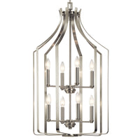 Morrigan Foyer Chandelier Brushed Nickel