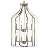 Morrigan Foyer Chandelier Brushed Nickel
