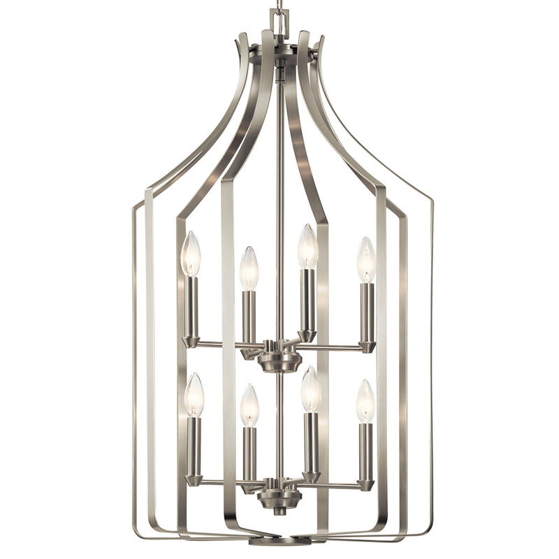 Morrigan Foyer Chandelier Brushed Nickel