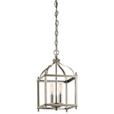 Larkin Pendant Brushed Nickel 8 Inch