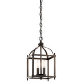 Larkin Pendant Olde Bronze 8 Inch