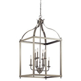 Larkin Pendant Brushed Nickel 24 Inch