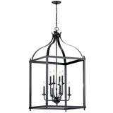 Larkin Foyer Pendant Black 24 Inch