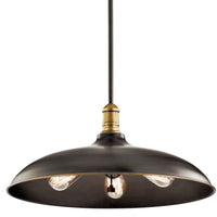 Cobson Dome Pendant Olde Bronze