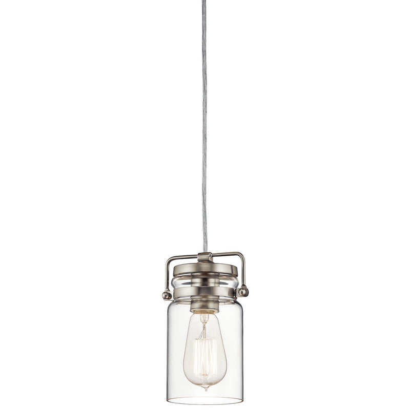 Brinley Mini Pendant Brushed Nickel