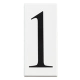 Address Outdoor Wall Light White Material (Not Painted) No. 1